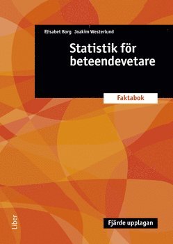 Joakim Westerlund, Elisabet Borg, Elisabet Borg, Joakim Westerlund Statistik för beteendevetare