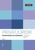 J2000 Privatjuridik Kommentarer och lösningar