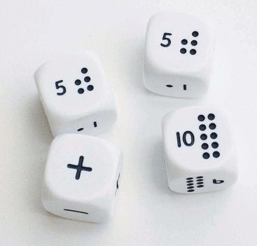 Numicon Tärningar 4st, Övrigt