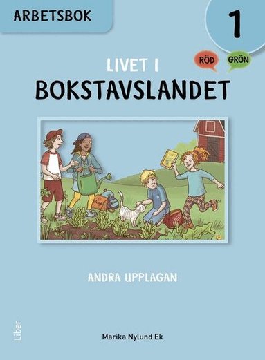Marika Nylund Ek - Livet i Bokstavslandet Arbetsbok 1, Häftad