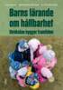 Ingrid Engdahl, Ingrid Pramling Samuelsson, Eva Ärlemalm-Hagsér - Barns lärande om hållbarhet, E-bok