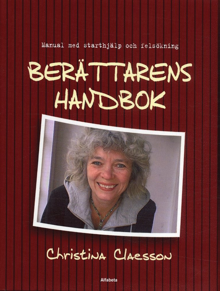 Christina Claesson - Berättarens handbok, Häftad