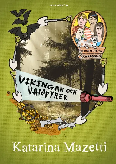 Katarina Mazetti - Vikingar och vampyrer, Inbunden