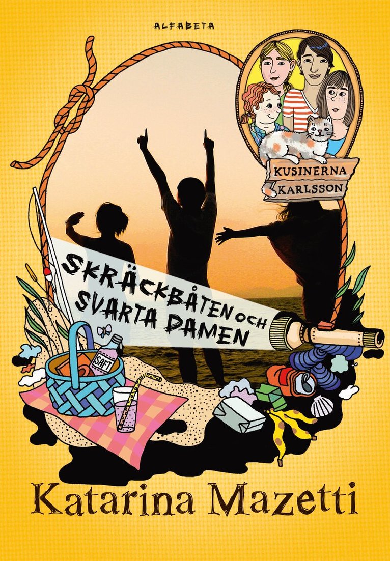 Katarina Mazetti - Skräckbåten och svarta damen, Inbunden
