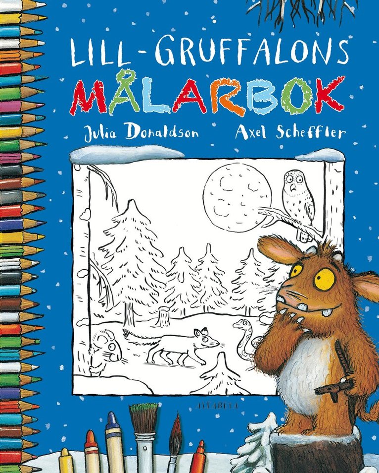 Julia Donaldson - Lill-Gruffalons målarbok, Häftad