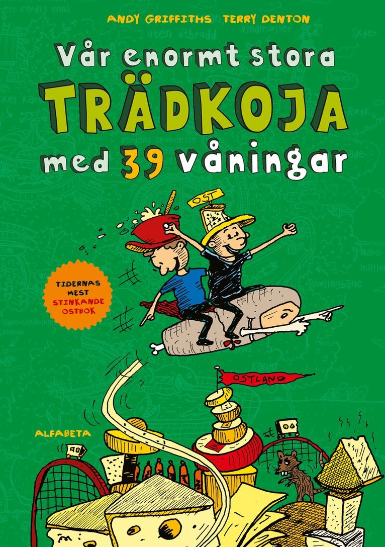 Andy Griffiths - Vår enormt stora trädkoja med 39 våningar, Kartonnage