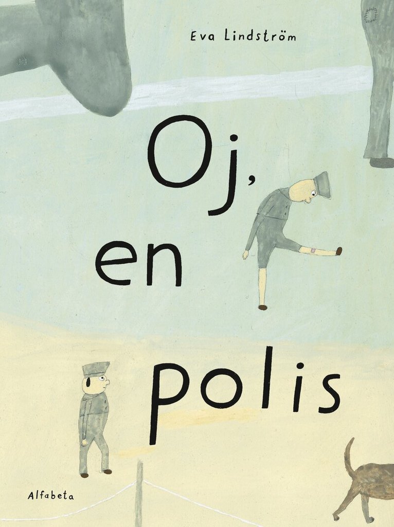 Eva Lindström - Oj, en polis, Inbunden