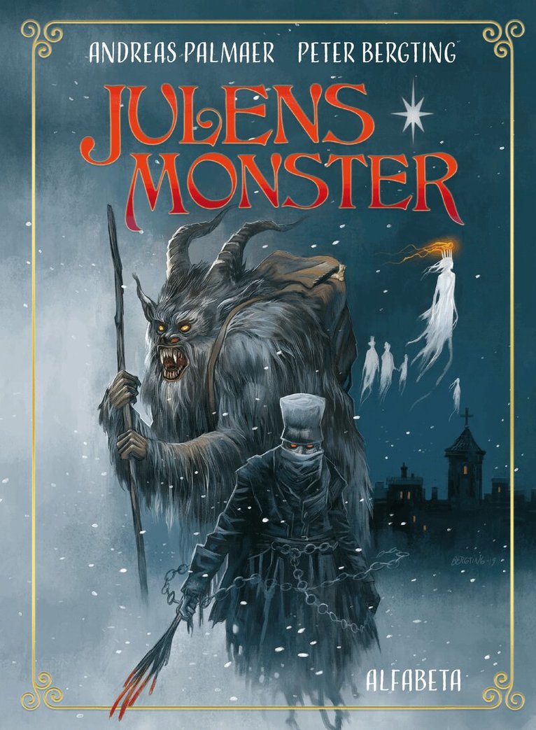 Andreas Palmaer - Julens monster, Inbunden