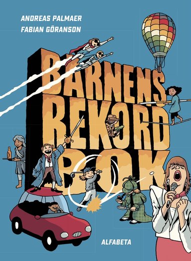Andreas Palmaer - Barnens rekordbok, Inbunden