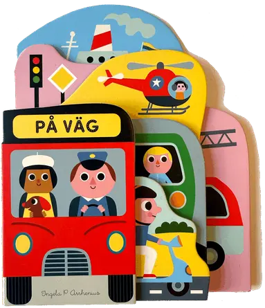Ingela P Arrhenius - På väg, Kartonnage