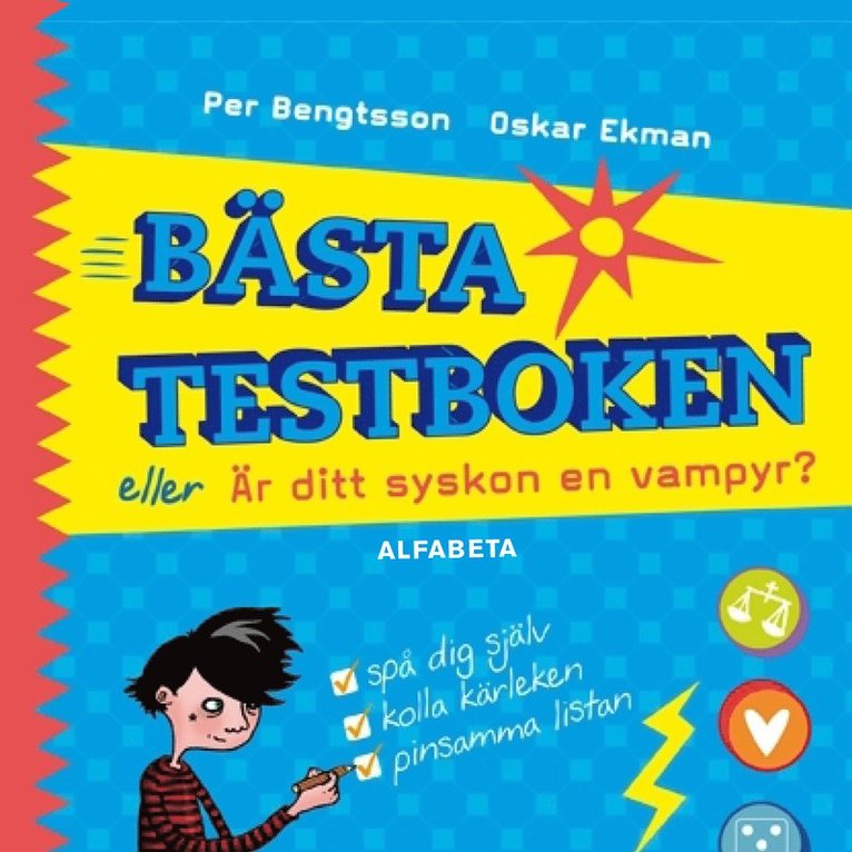 Per Bengtsson - Bästa testboken eller Är ditt syskon en vampyr?, Ljudbok