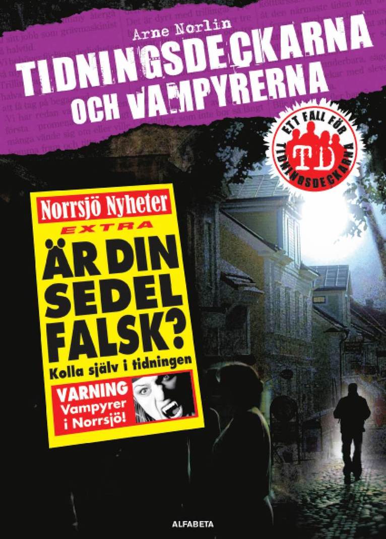 Arne Norlin - Tidningsdeckarna och vampyrerna, Ljudbok