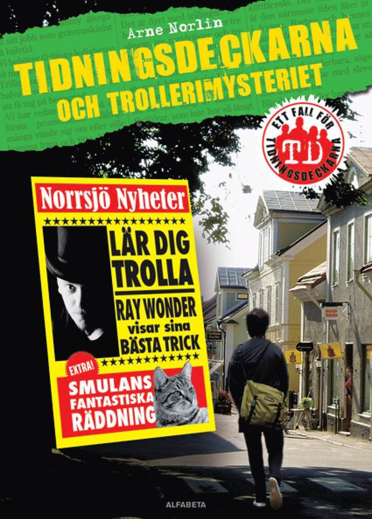 Arne Norlin - Tidningsdeckarna och trollerimysteriet, Ljudbok