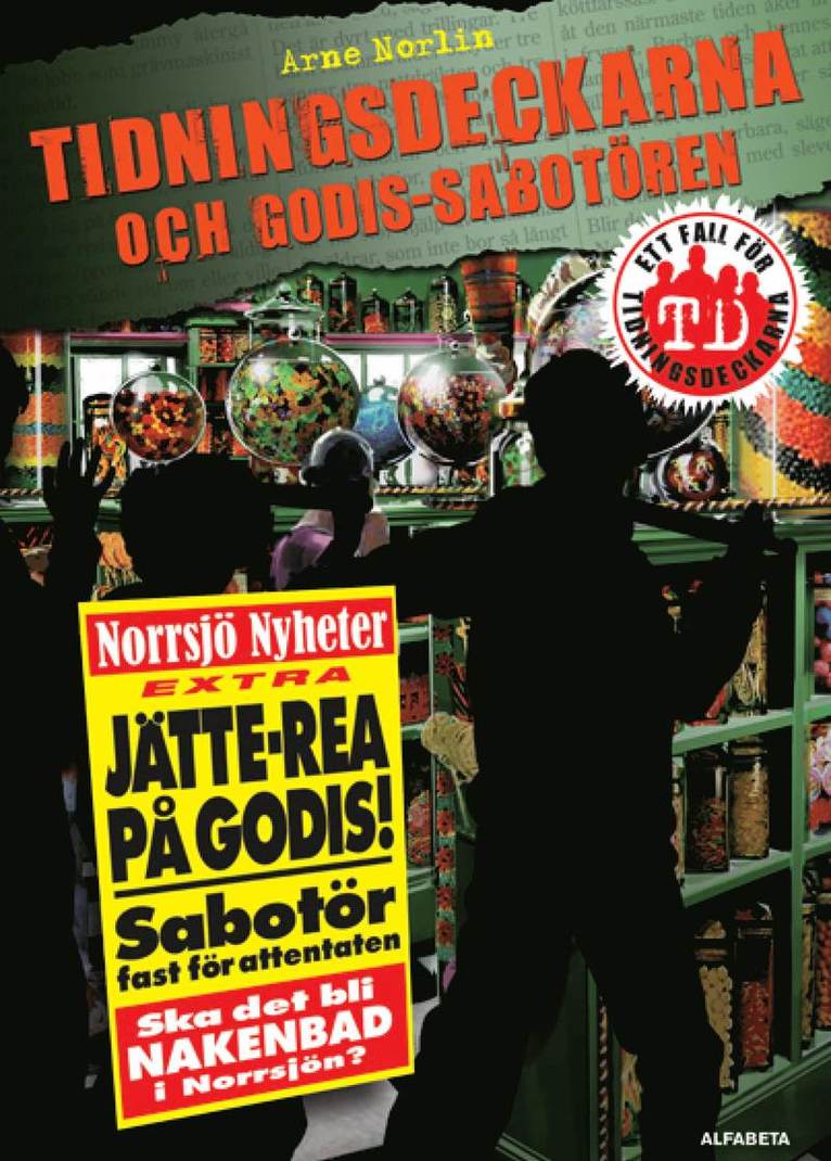 Arne Norlin - Tidningsdeckarna och godis-sabotören, Ljudbok