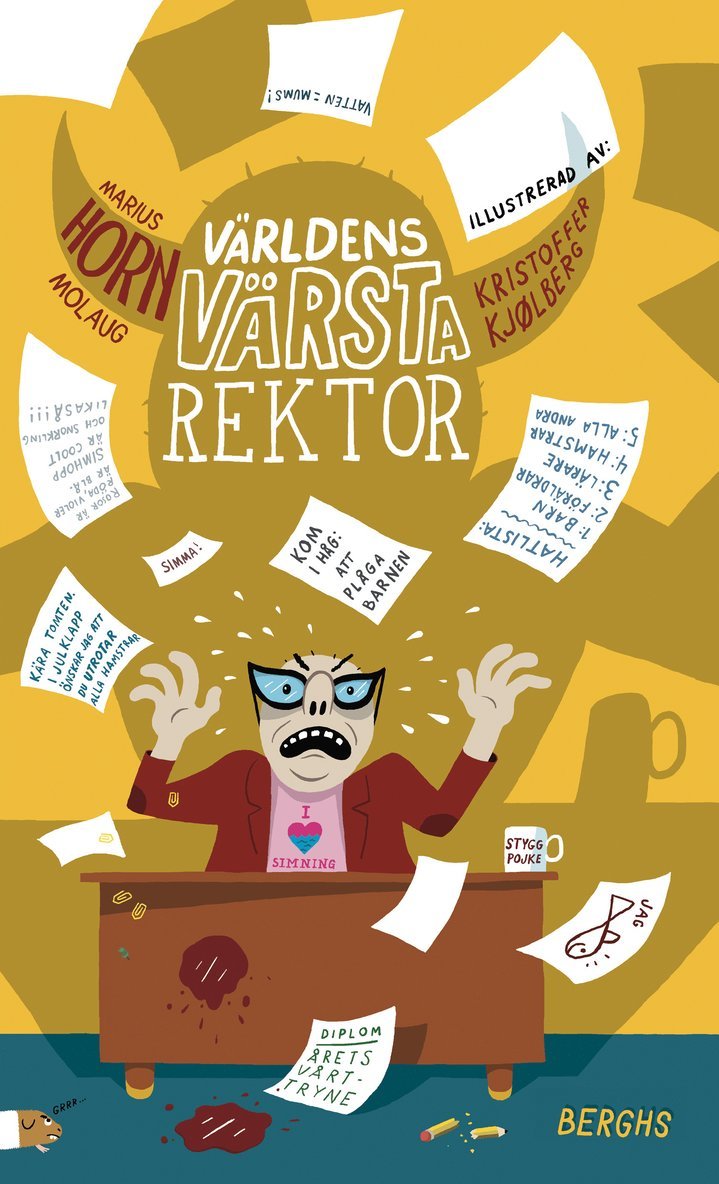 Marius Horn Molaug - Världens värsta rektor, Inbunden