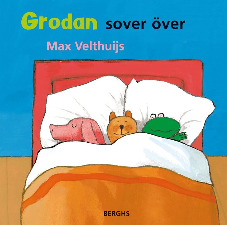 Max Velthuijs - Grodan sover över, Kartonnage