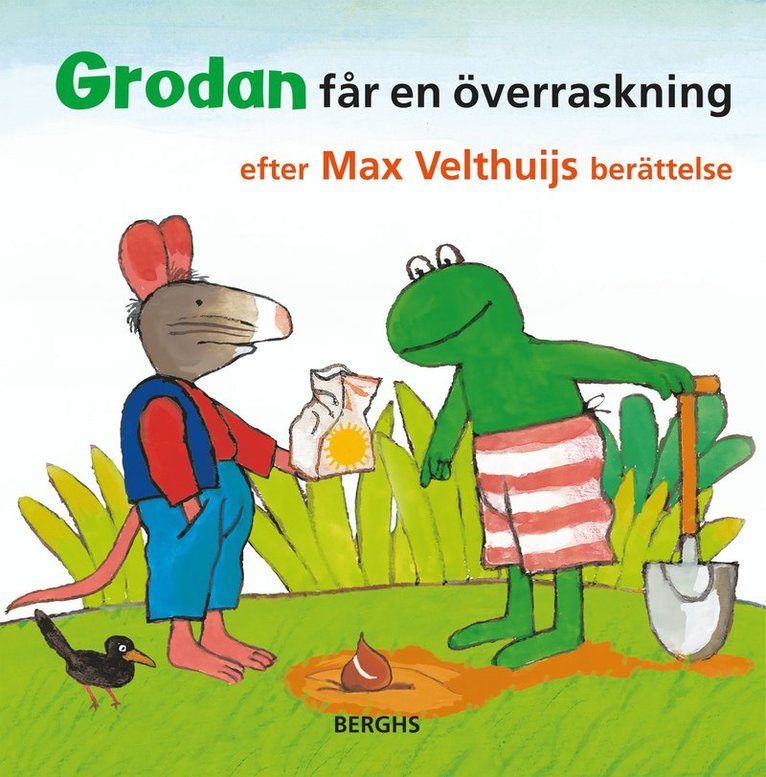 Max Velthuijs - Grodan får en överraskning, Kartonnage