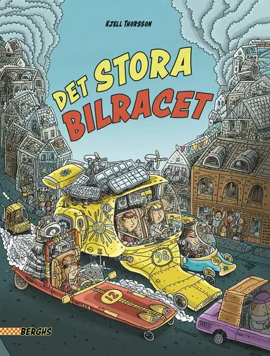 Kjell Thorsson - Det stora bilracet, Inbunden