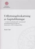 Utflyttningsbeskattning av kapital�kningar