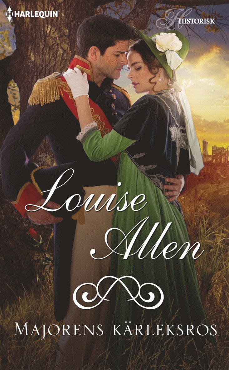 Louise Allen - Majorens kärleksros, E-bok