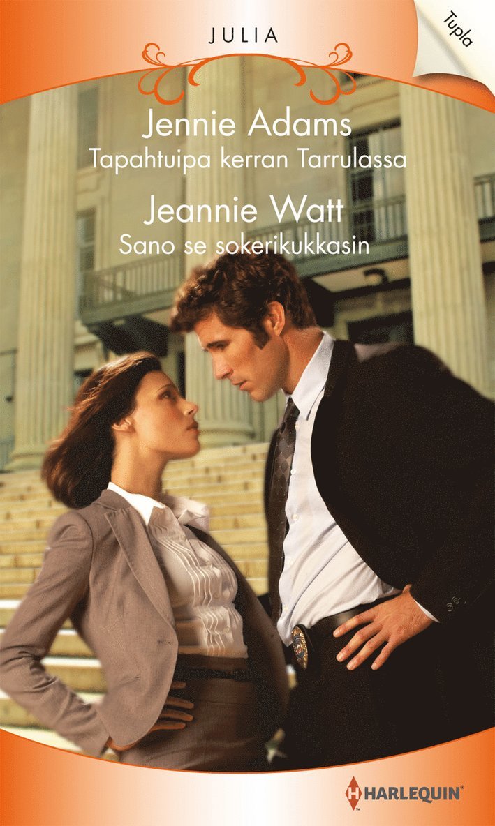Jeannie Watt, Jennie Adams - Tapahtuipa kerran Tarrulassa / Sano se sokerikukkasin, E-bok