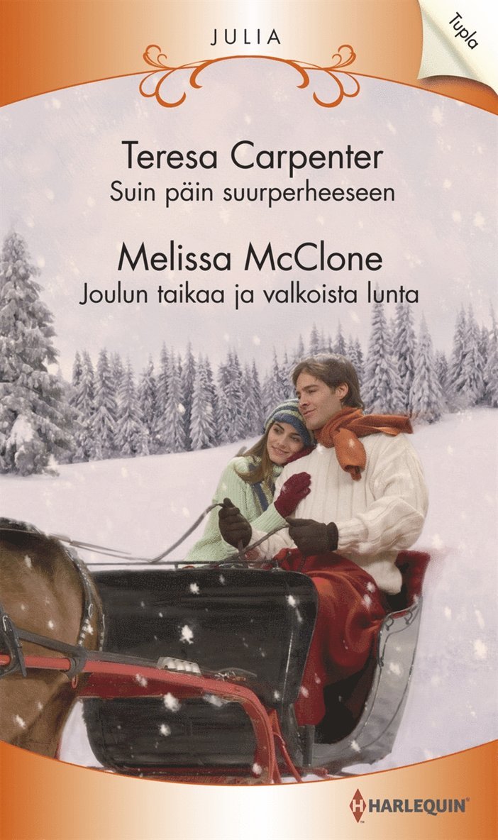 Melissa McClone, Teresa Carpenter - Suin päin suurperheeseen / Joulun taikaa ja valkoista lunta, E-bok