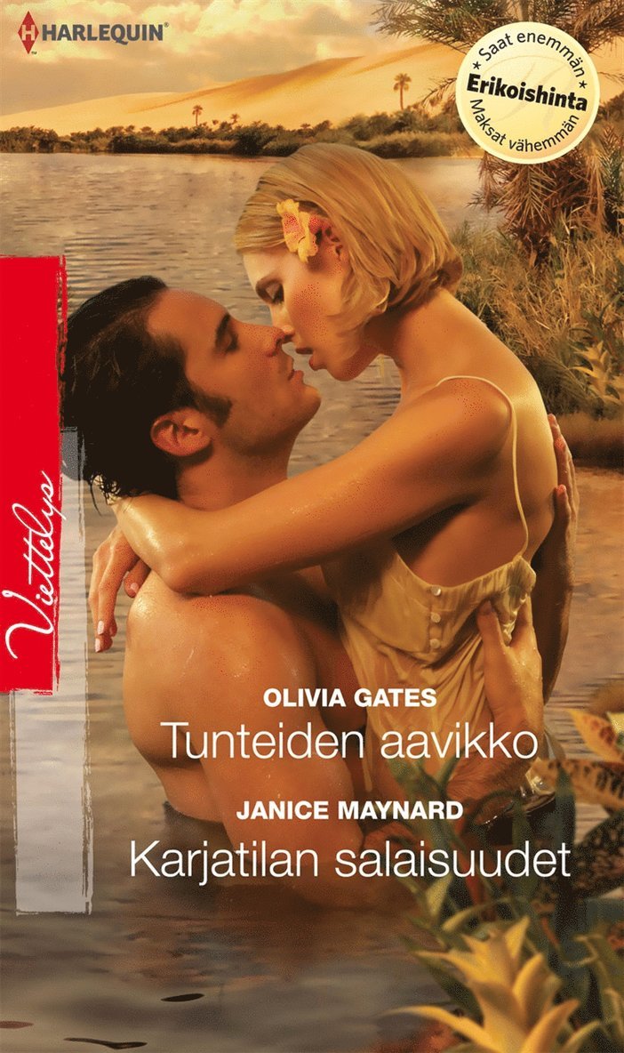 Janice Maynard, Olivia Gates - Tunteiden aavikko / Karjatilan salaisuudet, E-bok