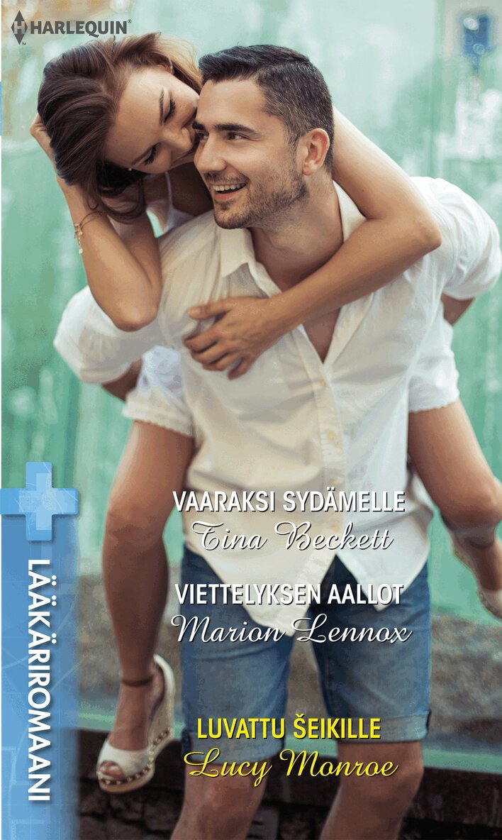 Marion Lennox, Lucy Monroe, Tina Beckett - Vaaraksi sydämelle / Viettelyksen aallot / Luvattu Sheikille, E-bok