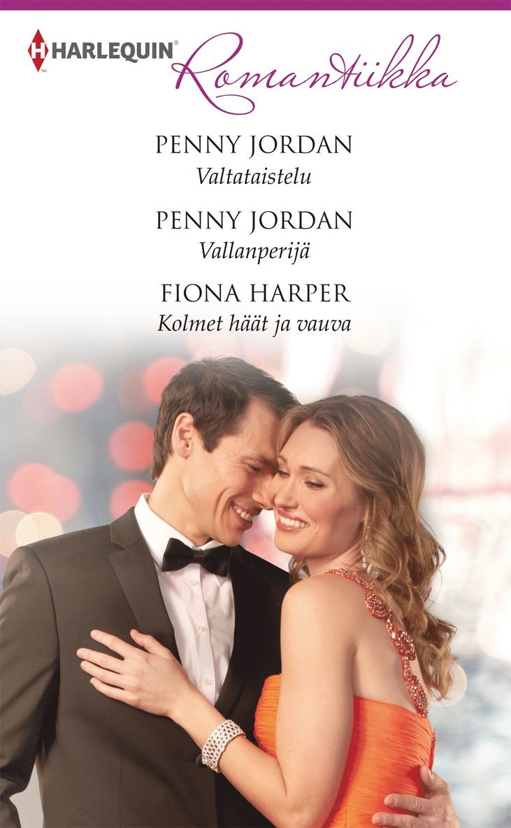 Penny Jordan, Fiona Harper - Valtataistelu / Vallanperijä / Kolmet häät ja vauva, E-bok