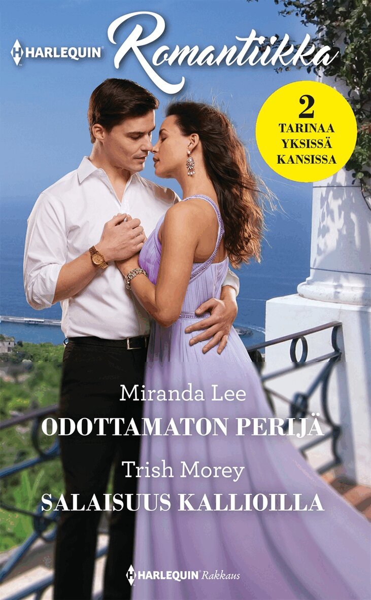 Miranda Lee, Trish Morey - Odottamaton perijä / Salaisuus kallioilla, E-bok