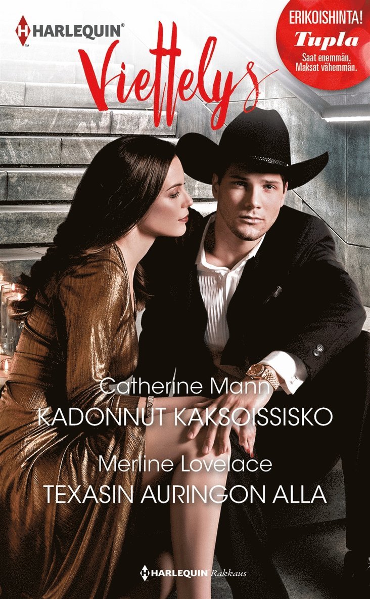 Catherine Mann, Merline Lovelace - Kadonnut kaksoissisko / Texasin auringon alla, E-bok