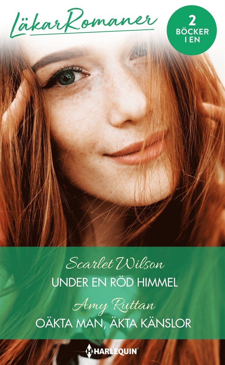 Scarlet Wilson, Amy Ruttan - Under en röd himmel / Oäkta man, äkta känslor, E-bok