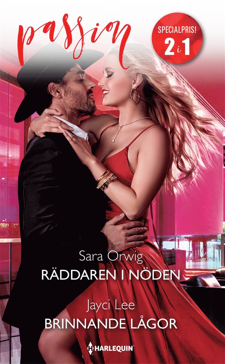 Sara Orwig, Jayci Lee - Räddaren i nöden / Brinnande lågor, E-bok