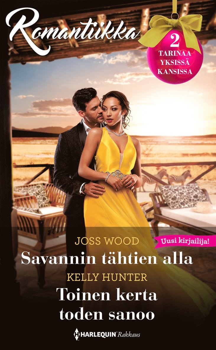 Kelly Hunter, Joss Wood - Savannin tähtien alla  / Toinen kerta toden sanoo, E-bok