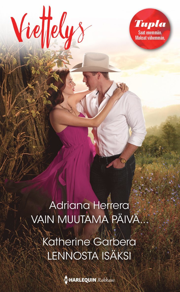 Katherine Garbera, Adriana Herrera - Vain muutama päivä...  / Lennosta isäksi, E-bok