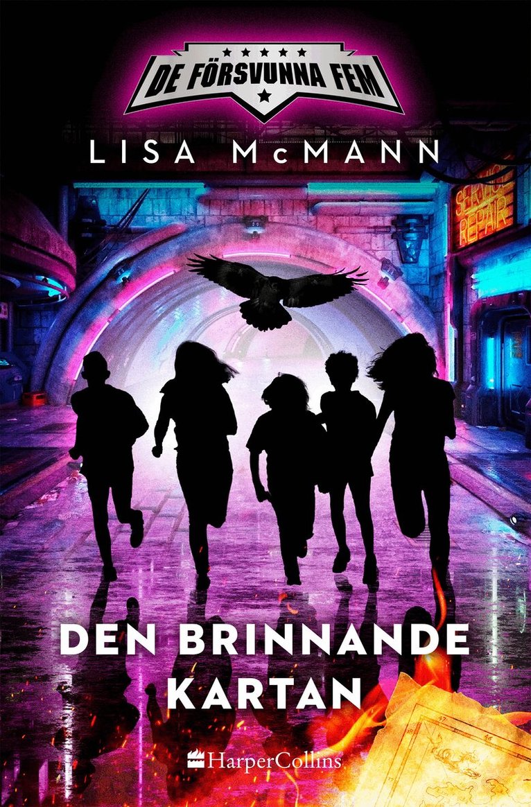 Lisa McMann - Den brinnande kartan, E-bok
