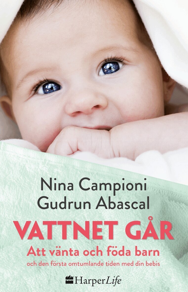 Gudrun Abascal, Nina Campioni - Vattnet går : att vänta och föda barn och den första omtumlande tiden med din bebis, Inbunden