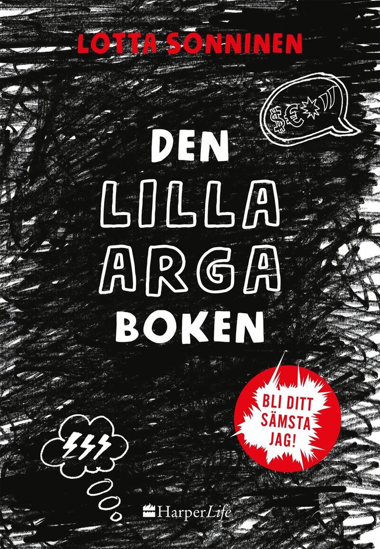 Lotta Sonninen - Den lilla arga boken, Inbunden
