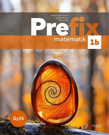 Daniel Gottfridsson, Ingela Nilsson, Maria Berg - Prefix matematik 1b, bok, Gy25, Häftad