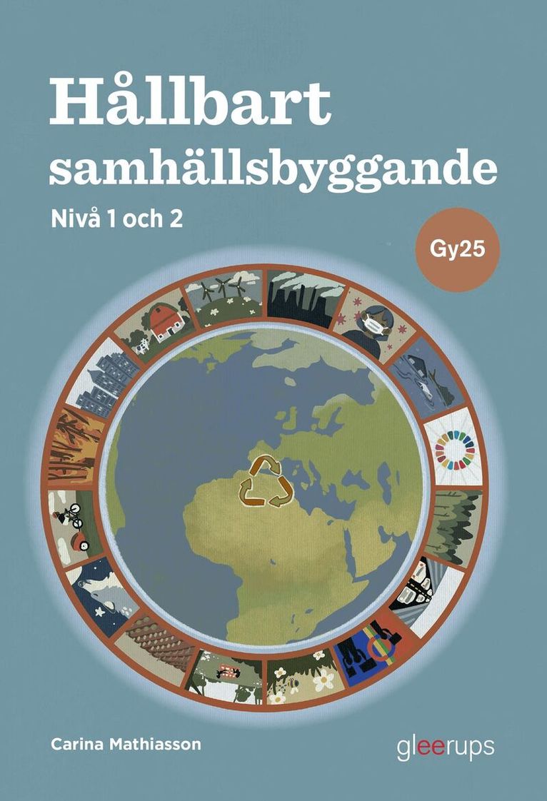 Carina Mathiasson - Hållbart samhällsbyggande, bok, Gy25, Häftad