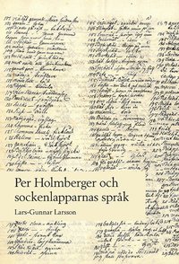 Per Holmberger och sockenlapparnas språk