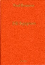 Paul Brunton - Till Egypten, Inbunden