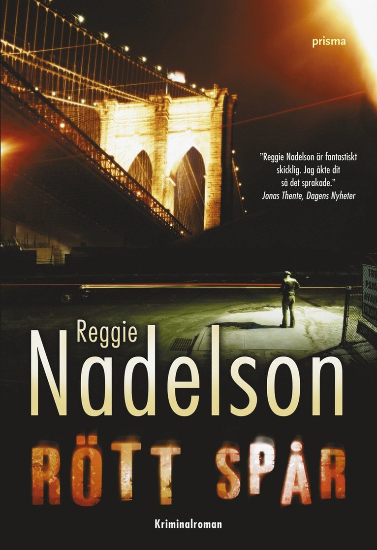 Reggie Nadelson - Rött spår, Inbunden
