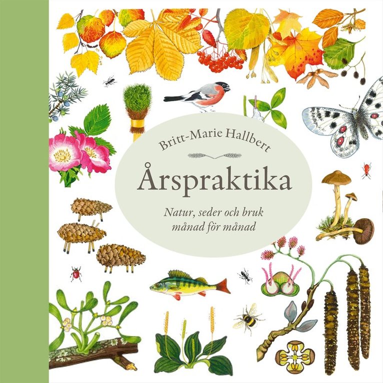 Britt-Marie Hallbert - Årspraktika : natur, seder och bruk månad för månad, Inbunden