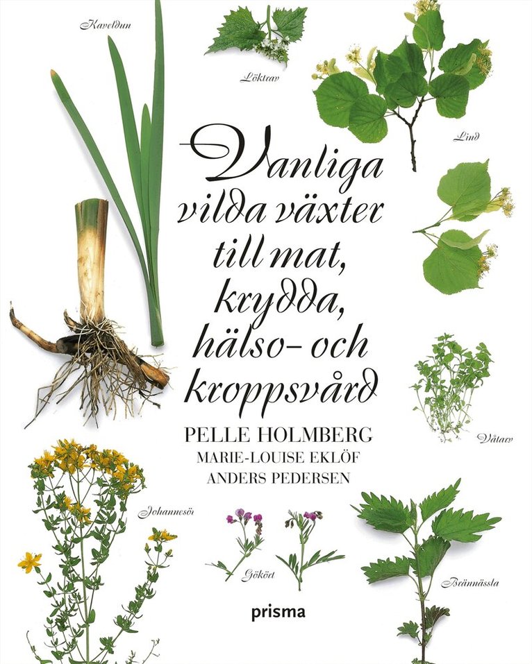 Pelle Holmberg, Marie-Louise Eklöf - Vanliga vilda växter till mat, krydda, hälso- och kroppsvård, Häftad
