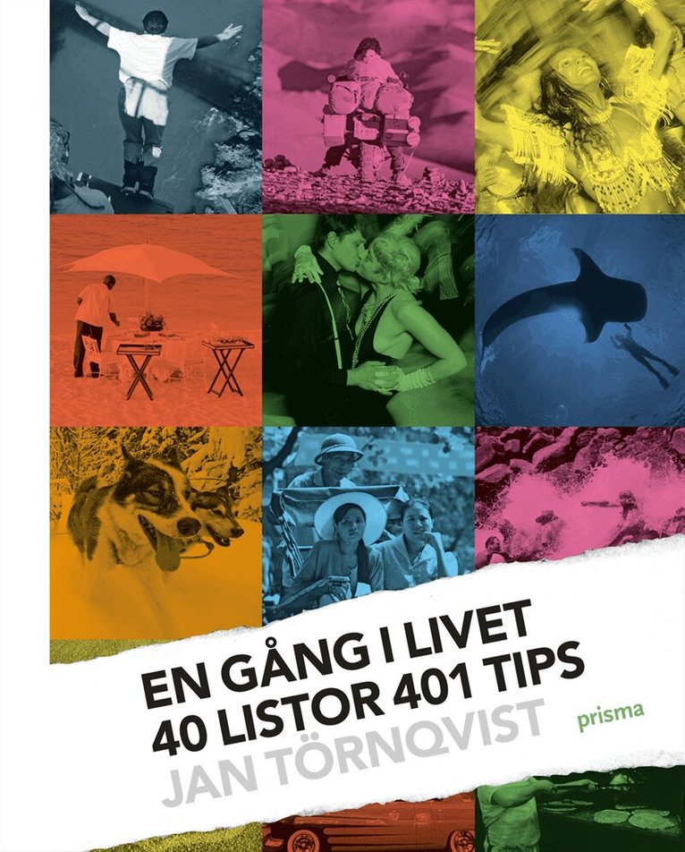 Jan Törnqvist - En gång i livet : 40 listor 401 tips, Inbunden