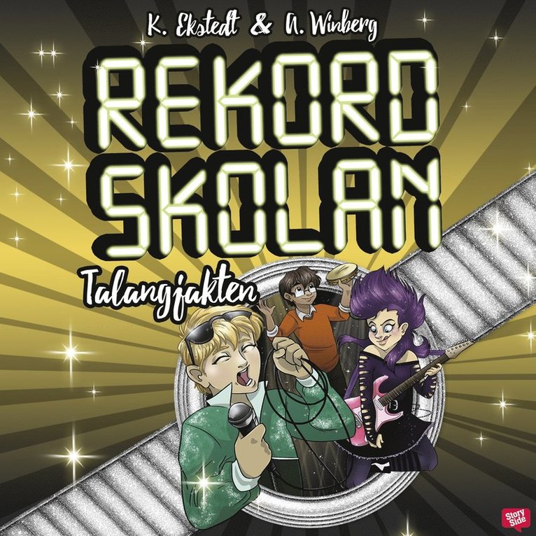 Anna Winberg, Katarina Ekstedt - Rekordskolan 5: Talangjakten, Ljudbok