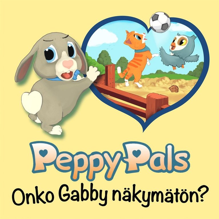 Åsa Linge - Peppy Pals: Onko Gabby näkymätön?, Ljudbok