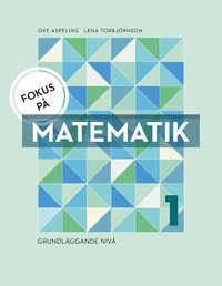 e-Bok Fokus på Matematik 1   grundläggande nivå