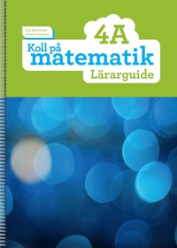 e-Bok Koll på matematik 4A Lärarguide